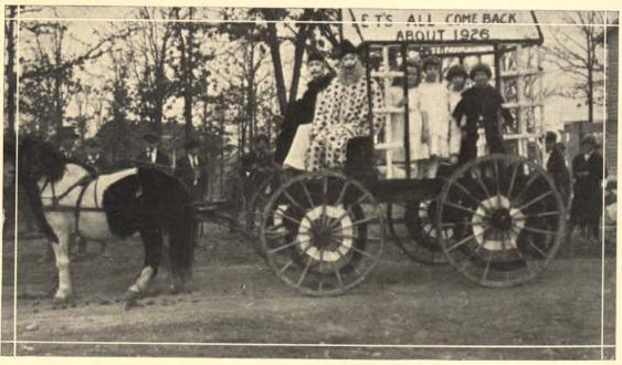 Homecoming parade in 1926
