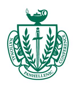 The Crest of The Panhellenic Council